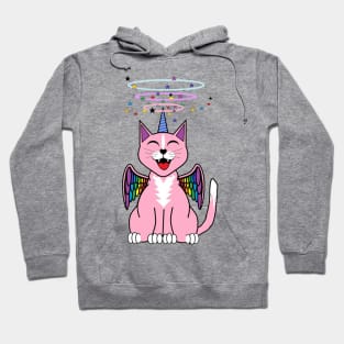 Pink kittycorn Hoodie